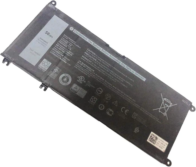 Main image of 4WN0Y 4WNOY 33YDH 15.2V 56Wh Compatible for Dell Inspiron 13 7577 7353 7778 7779 Series