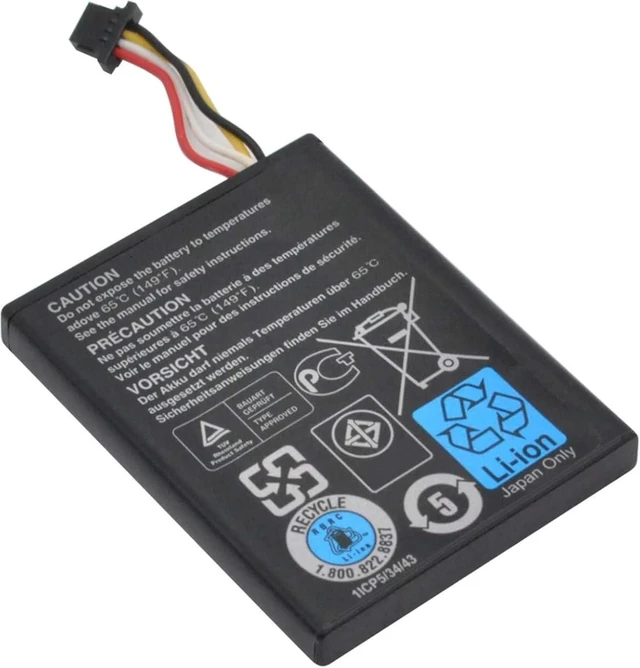 Main image of 3.7V 1.8Wh T40JJ 070K80 70K80 H132V 0H132V Compatible for Dell PowerEdge Server PERC H710 H710P H730 H810 H830 Series