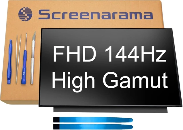 Main image of SCREENARAMA New Screen Replacement for B156HAN10.172% NTSC High Gamut