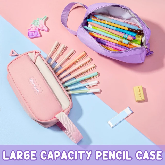 Alt view image 7 of 7 - Waterproof Backpacks for School Girls with Lunch Box & Pencil Case | 3PCS Lightweight Teen Girls Backpack Bookbag, Cute Kids Toddler School Bag for Elementary Middle High School Students Travel