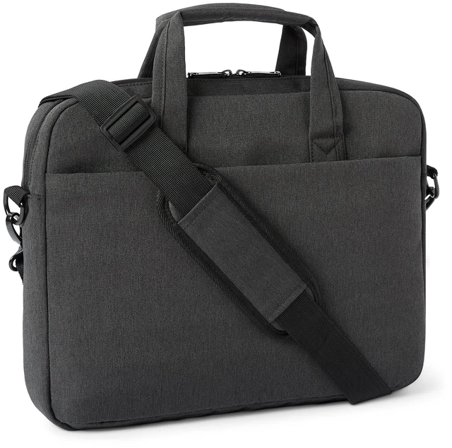 Main image of 15.6-Inch Laptop Bag for Women and Men, Computer and Tablet Messenger Bag, Black
