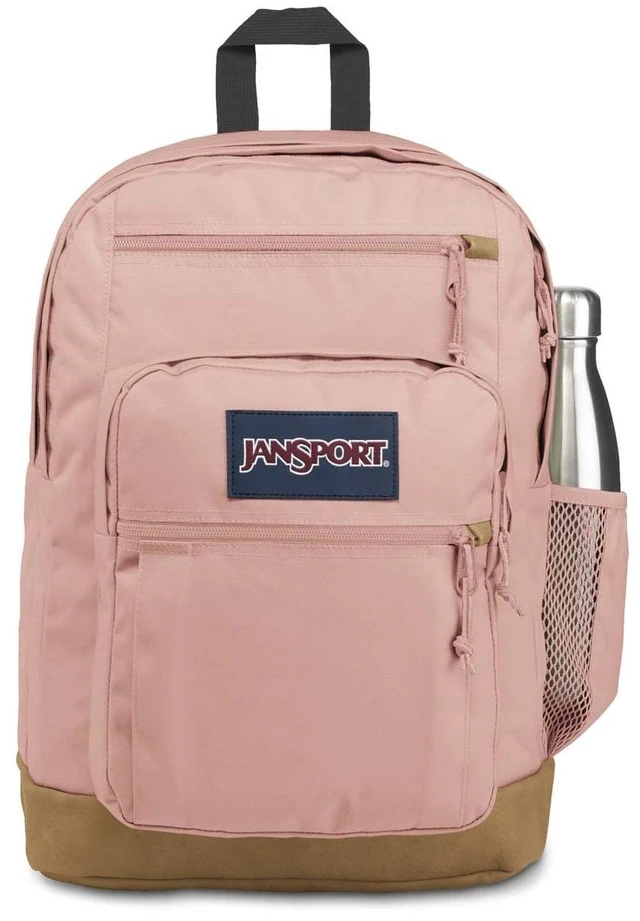 Main image of Cool Backpack, with 15-inch Laptop Sleeve - Large Computer Bag Rucksack with 2 Compartments, Ergonomic Straps, Misty Rose