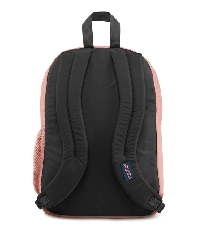 Alt view image 2 of 6 - Cool Backpack, with 15-inch Laptop Sleeve - Large Computer Bag Rucksack with 2 Compartments, Ergonomic Straps, Misty Rose