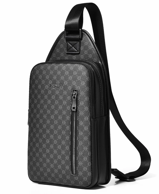 Main image of sling Backpack for Men Chest Bag Crossbody Shoulder Bags Travel Hiking Bag Purse for Men with Water Resistant