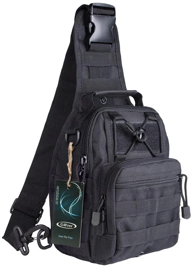 Main image of Outdoor Tactical Bag Backpack, Military Sport Bag Pack Sling Shoulder Backpack Tactical Pack for Every Day Carry