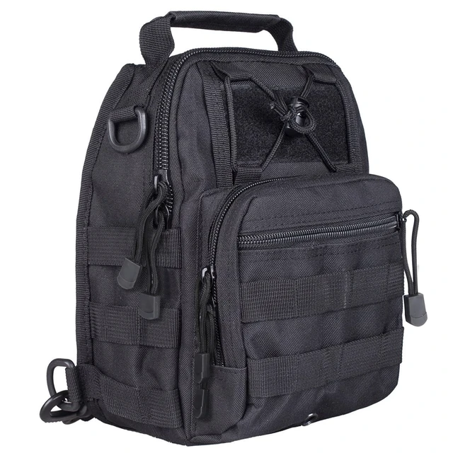 Alt view image 6 of 6 - Outdoor Tactical Bag Backpack, Military Sport Bag Pack Sling Shoulder Backpack Tactical Pack for Every Day Carry