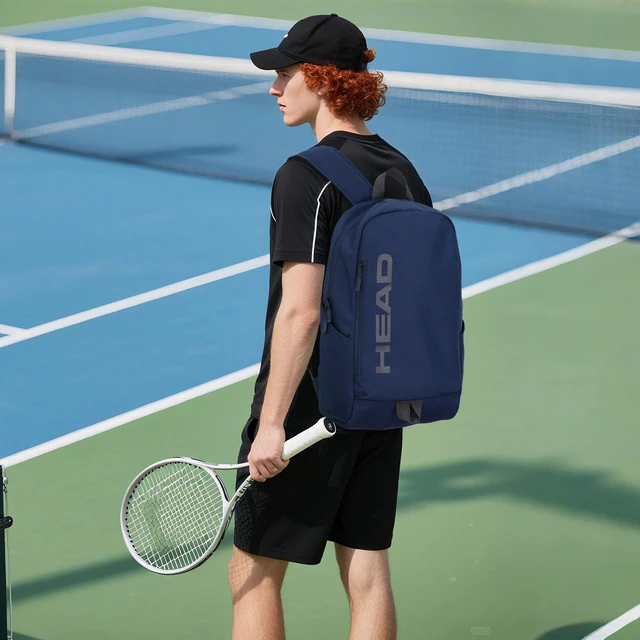 Alt view image 3 of 7 - Mens Gym Backpack Fits 15.6 Laptop for Tennis Sport Work Daily | Waterproof lightweight tennis backpack fits rackets, Pickleball, for Men, with bottle holder & front pocket