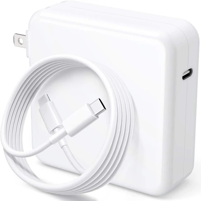 Main image of Core Tech - 120W USB-C Fast Charger for MacBook Pro, MacBook Air, iPad Pro, Samsung Galaxy and USB-C Devices - White