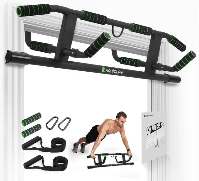 Alt view image 8 of 14 - 2026 Upgrade Multi-Grip Pull Up Bar with Smart Larger Hooks Technology - USA Original Patent, Designed, Shipped, Warranty