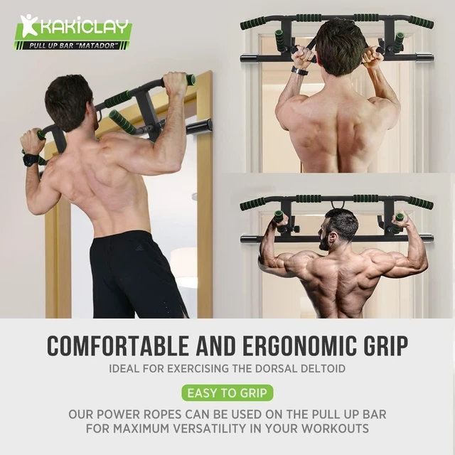 Alt view image 9 of 14 - 2026 Upgrade Multi-Grip Pull Up Bar with Smart Larger Hooks Technology - USA Original Patent, Designed, Shipped, Warranty