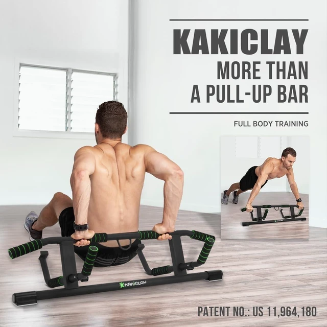 Alt view image 11 of 14 - 2026 Upgrade Multi-Grip Pull Up Bar with Smart Larger Hooks Technology - USA Original Patent, Designed, Shipped, Warranty