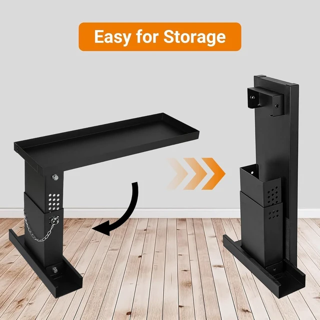 Alt view image 14 of 14 - Ladder Extender Pro, Ladder Stabilizer High Strength, Ladder Leveler 13.4-19 Adjustable Height Range for Single and Extension Ladders