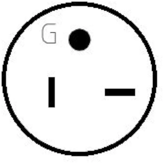 Alt view image 9 of 10 - Parkworld 885767 NEMA 6-20 Extension Cord 6-20P to 6-20R (T Blade Female Also for 6-15R Adapter) 250V, 20A, 5000W (16FT)