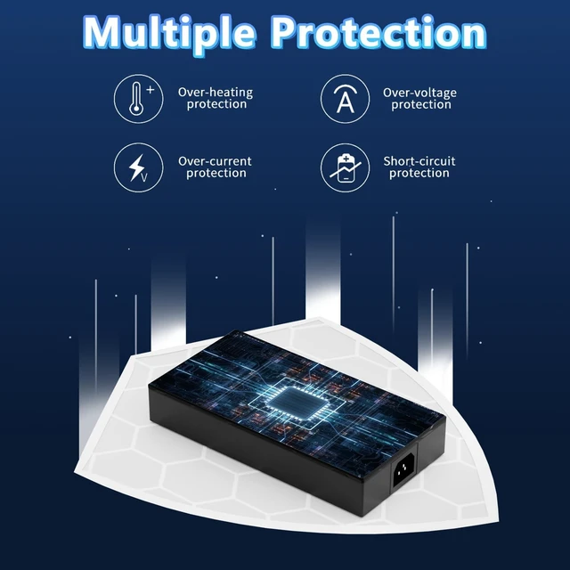 Alt view image 9 of 10 - GKLSPL 330W A21-330P1A Charger Compatible with Asus Strix G16 G18 G614JZR G814 G814JIR G814JVR G814JZR Rog Strix Scar 16 17 18 G634 G634J G634JZ G634JY G733 G834 G834JY G834J (2022-2024)