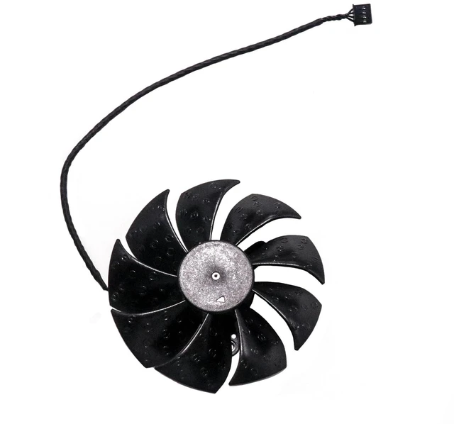 Alt view image 9 of 10 - BestParts New Graphics Card Video Card Cooling Fan Replacement for EVGA RTX3070 3070ti 3080 3080ti 3090 FTW3 PLD09220S12H 87mm 4pin