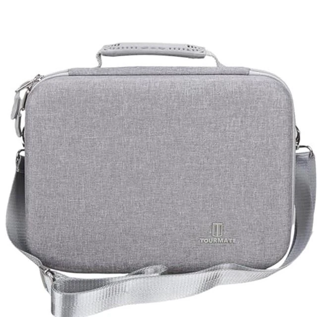 Alt view image 8 of 10 - Hard Storage Case for HAPPRUN Projector, Travel case for Native 1080P Bluetooth/Aurzen EAZZE D1G/D1 Projector - Tourmate (Box for Sale) (Hemp Gray)