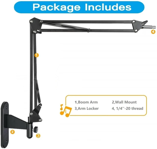 Alt view image 9 of 10 - AceTaken Upgraded Webcam Wall Mount Holder Stand for Logitech C920 C922 C930 StreamCam C925e C615,MX Brio,Brio 4K, Brio 500 Webcams