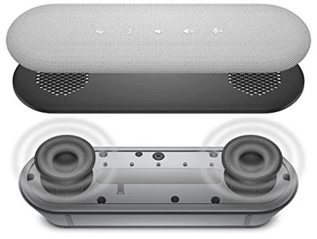 Alt view image 7 of 10 - Dell SP3022 USB Computer Speaker for PC, Laptop, Monitor, Business Conference-Mini Soundbar Speakerphone, AI Noise Echo Cancellation, Full Duplex Audio, 2 x 1.8W, MS-Teams Certified - Platinum Silver