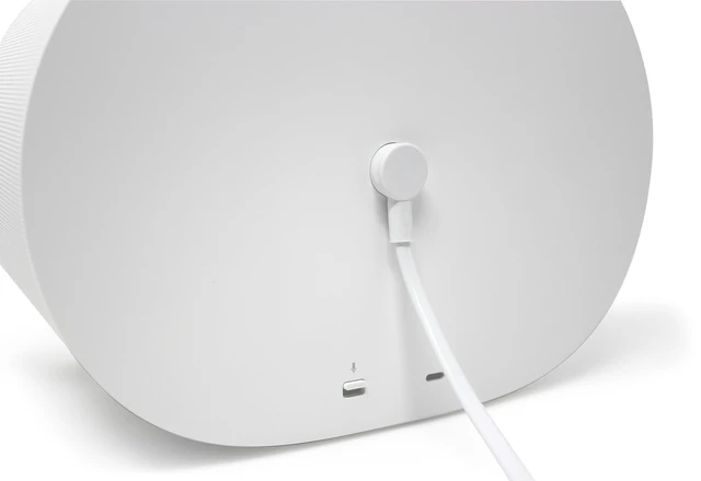 Alt view image 10 of 10 - Vebner 12-Foot Power Cord Compatible with Sonos Era 100 and Era 300 Speakers (12-Foot, White)
