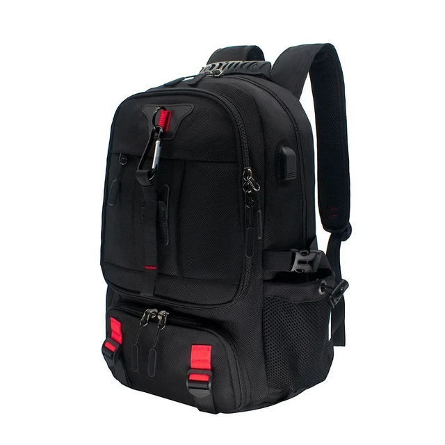 Alt view image 6 of 10 - CLEROLR Travel Laptop Backpack, Extra Large Backpack with USB Charging Port, Anti-Theft Business Work Bag Airline Approved, College Laptop Backpack Fits 18 Inch Laptops for Men/Women