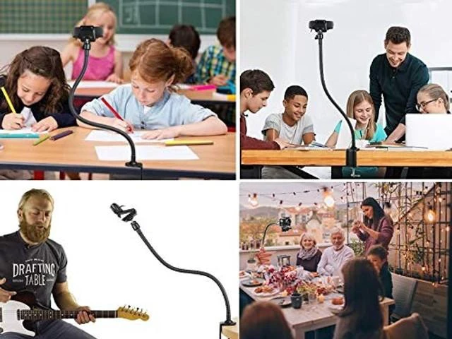 Alt view image 9 of 10 - AceTaken Webcam Stand Compatible with Razer kiyo V2 X,V2 Webcams and Razer kiyo pro,kiyo pro Ultra, kiyo X Webcams