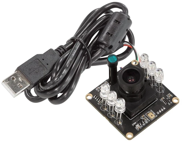 Alt view image 6 of 10 - Arducam 1080P USB Camera, Day & Night Vision Webcam for Computer, 2MP Automatic IR-Cut Switching All-Day Image Infrared Camera USB2.0 for Windows, Linux, Android and Mac OS