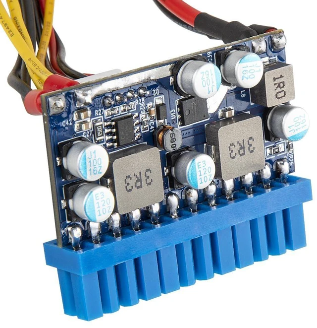 Alt view image 8 of 10 - DC 12V 300W 24Pin ATX Connect with Motherboard Mini ITX Power Supply pico PSU Module for PC Gamer