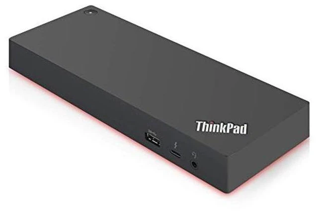Alt view image 8 of 10 - Lenovo ThinkPad Thunderbolt 3 Dock Gen 2 135W (40AN0135) Dual UHD 4K Display Capability, 2 HDMI, 2 DP, USB-C, USB 3.1 with 3 Years Warranty Card