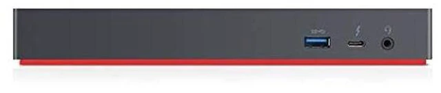 Alt view image 10 of 10 - Lenovo ThinkPad Thunderbolt 3 Dock Gen 2 135W (40AN0135) Dual UHD 4K Display Capability, 2 HDMI, 2 DP, USB-C, USB 3.1 with 3 Years Warranty Card