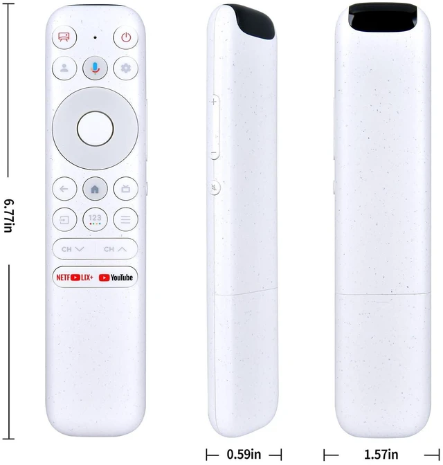 Alt view image 6 of 8 - WKOLF New Voice Remote Replacement RC902N FER1 for TCL Class NXTVISION Series Picture Frame Canvas Art TV, Compatible with 55A300W 65A300W 75A300W 85A300W G0401-000232