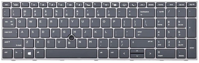 Alt view image 7 of 10 - SUNMALL Replacement Keyboard with Backlit Compatible with HP ZBOOK 15 G5, 15 G6, ZBOOK 17 G5, 17 G6 (Doe Not Fit for Zbook 15U G5 Series) L12765-001 L28407-001 L29635-001