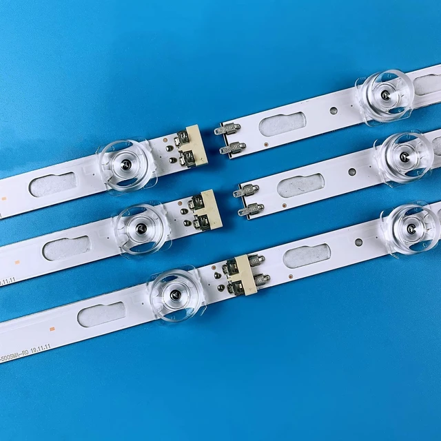 Alt view image 10 of 10 - PANMILED 6 Pieces LED Backlight Strips for Samsung 50 TV UN50TU7000 UN50TU8000 UN50TU7000FXZA UN50TU8000FXZA V0T7-500SMA-R0 V0T7-500SMB-R0