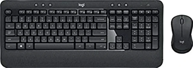 Alt view image 2 of 2 - Logitech MK540 Advanced Wireless Keyboard and Wireless M310 Mouse Combo -- Full Size Keyboard and Mouse, Long Battery Life, Caps Lock Indicator Light, Hot Keys, Secure 2.4GHz Connectivity (MK540)