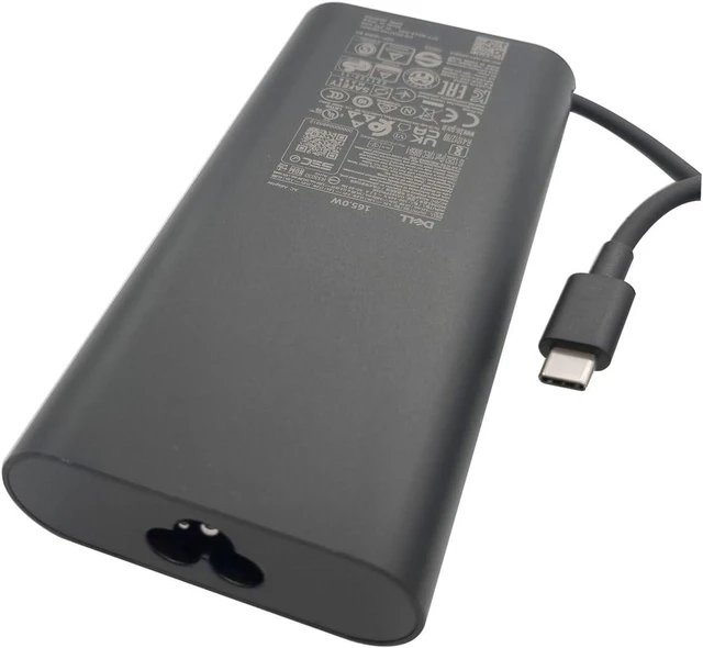 Alt view image 9 of 14 - Dell Laptop Charger 165W Watt USB Type C AC Power Adapter - M9TG5,GXFW2,N86KM - HA165PM210,DA165PM210,LA165PM210