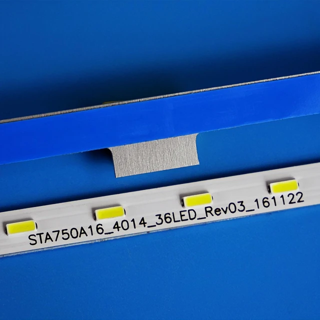 Alt view image 12 of 12 - XIMAIACC 4pcs LED Backlight Strips for Sony 75" XBR-75X850E KD-75X8566E KD-75X8500E KD-75XE8596 KD-75XE8595 KD-75XE8796 STA750A16_4014_36LED