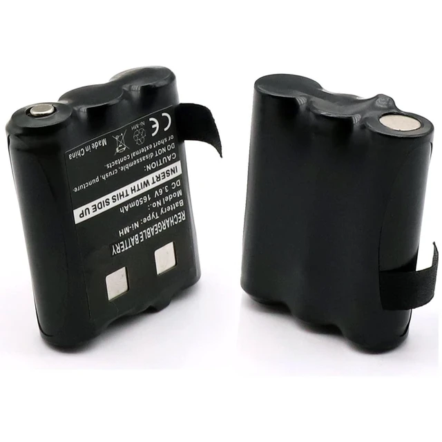 Alt view image 7 of 10 - SHAWOROCE 2x 1650mAh Battery PMNN4477AR 1532 Compatible with Motorola Talkabout T200 T210 T260TP T265 T270 T280 T400 T402 T460 T465 T470 T475 T480 T500 T503 T600 T605 H2O T800 T801 T802 Ni-MH 3.6V