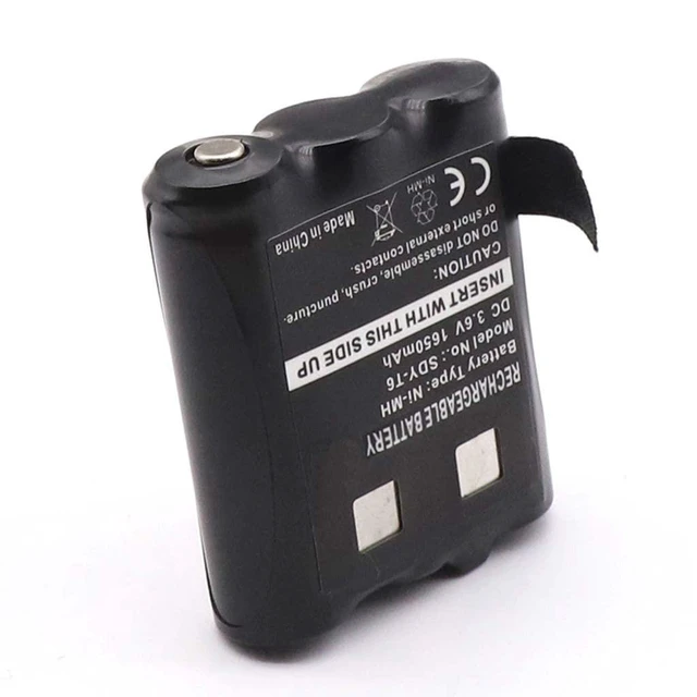 Alt view image 10 of 10 - SHAWOROCE 2x 1650mAh Battery PMNN4477AR 1532 Compatible with Motorola Talkabout T200 T210 T260TP T265 T270 T280 T400 T402 T460 T465 T470 T475 T480 T500 T503 T600 T605 H2O T800 T801 T802 Ni-MH 3.6V