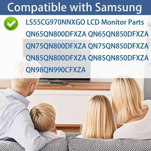 Alt view image 12 of 12 - 2.5M BN39-02944A One Connect Cable Compatible with Samsung The Neo QLED 8K 55" 65" 75" 85" 98" TV QN800D QN850D QN900D QN990C Series and LS55CG970NNXGO Monitor
