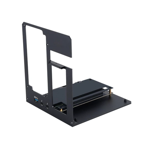 Alt view image 6 of 10 - GOLDSOUN External GPU Enclosure Dock Compatible with Thunderbolt 3/4, eGPU Dock for Laptops and Gaming Handhelds,External Graphics Card Dock Compatible with NVIDIA/AMD PCIe,ATX Power Supply