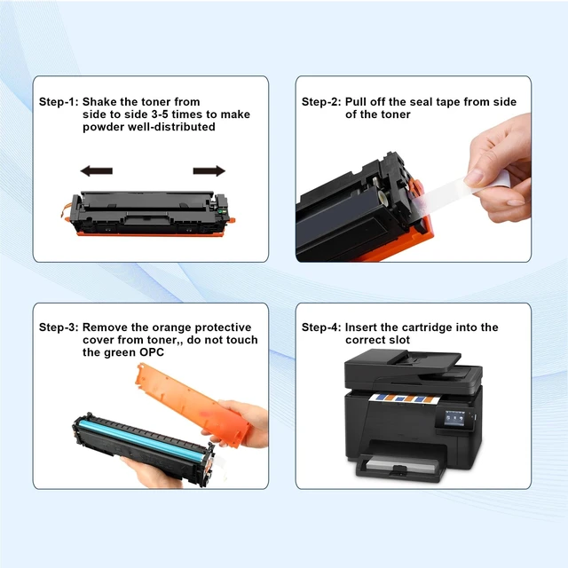 Alt view image 10 of 10 - 130A Black Toner Cartridges m177fw Toner Replacement for HP 130A CF350A Works with hp Color LaserJet Pro MFP M177fw,M176n Printer Ink (2-Pack)