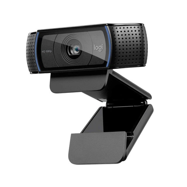 Alt view image 6 of 10 - Logitech HD Pro Webcam C920, Widescreen Video Calling and Recording, 1080p Camera, Desktop or Laptop Webcam