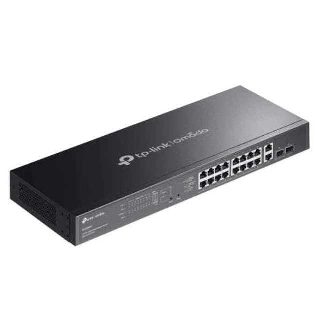 Alt view image 7 of 8 - TP-Link Omada 20-Port Gigabit Easy Managed Switch, 16-Port PoE+, 250W PoE Budget, 2X Gigabit RJ45+2 x Gigabit SFP, Auto Recovery, Port Separation, SDN, VLAN, Central Cloud Management (ES220GMP)