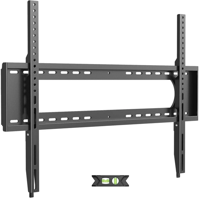 Alt view image 6 of 10 - USX MOUNT Fixed TV Wall Mount for 65-120 inch Flat TVs up to 220 Lbs, Low Profile Wall Mount TV Bracket fits 16" 18" 24" 32" Stud Spacing, Max VESA 900x600mm for Most 100 98 90 85 86 inch
