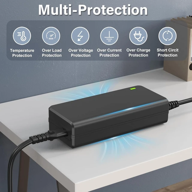 Alt view image 10 of 10 - 12V Charger for Verizon Internet Gateway Router WiFi Box ARC-XCI55AX LTE 5G NR Home Delta ADH-42BW B ADH42BWB,Perfeidy UL Power Cord for Verizon Router Supply