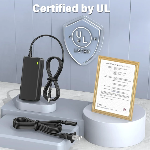Alt view image 9 of 10 - 12V Charger for Verizon Internet Gateway Router WiFi Box ARC-XCI55AX LTE 5G NR Home Delta ADH-42BW B ADH42BWB,Perfeidy UL Power Cord for Verizon Router Supply