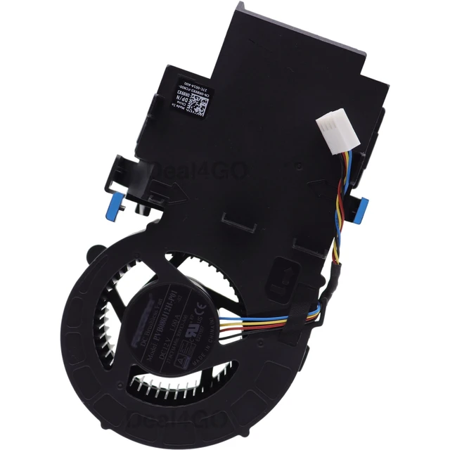 Alt view image 8 of 10 - Deal4GO 80W CPU Cooling Fan Blower R89X3 0R89X3 Replacement for Dell Precision 3260 Compact