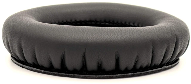 Alt view image 7 of 8 - Earpadz Replacement for KRK KNS6400 Headphones Ear Pads, Protein Leather Headphone Cushions (Midnight, Black, 1 Pair)