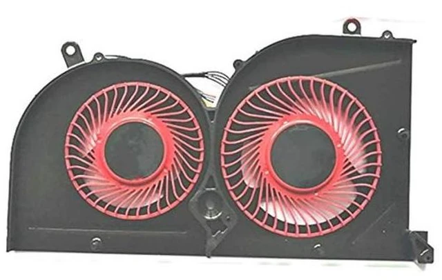 Alt view image 4 of 4 - New GPU Cooling Fan for MSI GS63 GS63VR GS73 GS73VR GS62 MS-17B1 MS-17B2 MS-16K2 MS-16K3 Stealth Pro BS5005HS-U2L1 4-pin