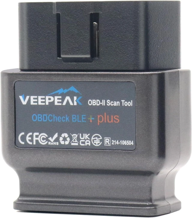 Alt view image 8 of 14 - Veepeak OBDCheck BLE+ Bluetooth 4.0 OBD II Scanner for iOS & Android, Car Diagnostic Code Reader Scan Tool for Universal OBDII/EOBD Vehicles