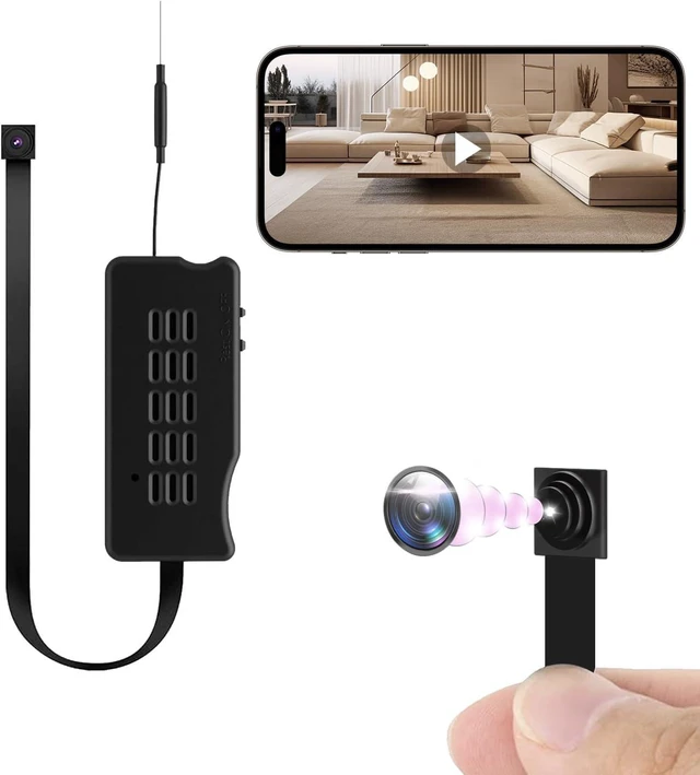 Alt view image 6 of 10 - Mini Camera DIY Module HD 1080P Camera Small WiFi Security Cameras Tiny Wireless Nanny Cam